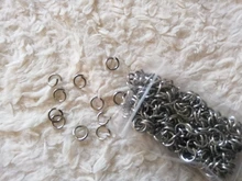 Lote de 200 anillos abiertos de 3, 4, 5, 6, 8 y 10 mm, accesorio para fabricar joyas, joyería personalizable