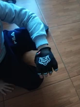 Pudcoco-guantes de malla para ciclismo para niños y adultos bicicleta, guantes cortos de deporte de bicicleta, 4 colores