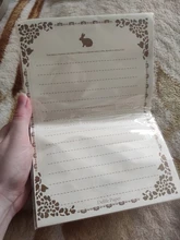 Papel de carta 8 hojas diseño de flores Vintage Letterhead letra Kraft marrón escritura letras de papel Pad dibujo boceto Pad papelería