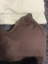 Sujetador deportivo sin costuras para mujer, Top de Fitness para Yoga, Copa A-D, negro y blanco, Top corto de gimnasia para correr