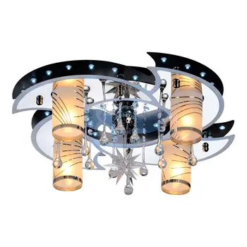 

Ceiling Light 5235/4 + 1BK + CR WT RC wtted Saving Light
