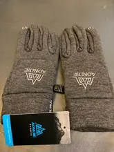 Fleece-Gloves AONIJIE Running Hiking Women Winter for Camping Touchscreen Anti-Slip M53