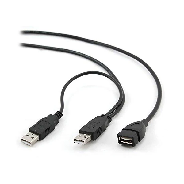 USB к X 2 удлинитель GEMBIRD CCP USB22 AMAF 6 черный (1 8 м)|USB-адаптеры| |