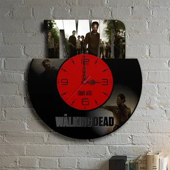 

Personalized The Walking Death Design Decorative Wooden Wall Clock-1