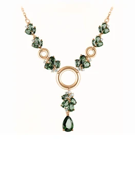 

Samorodki Jewelry necklace in 925 sterling silver, gold plating/rhodium plating.