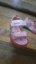 Zapatos de chico con Led para niños y niñas, sandalias con dibujos animados de bebé, zapatos de playa para chico s, bonitas sandalias parpadeantes, novedad de verano 2021