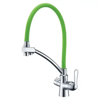 

Смеситель Lemark Comfort LM3070C-Green для кухни с подключением к фильтру с питьевой водой