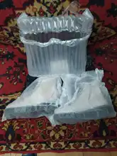 AIYUQI-Botas tobilleras de piel auténtica para mujer, botines gruesos con piel auténtica, de viento británico, para otoño, 2021