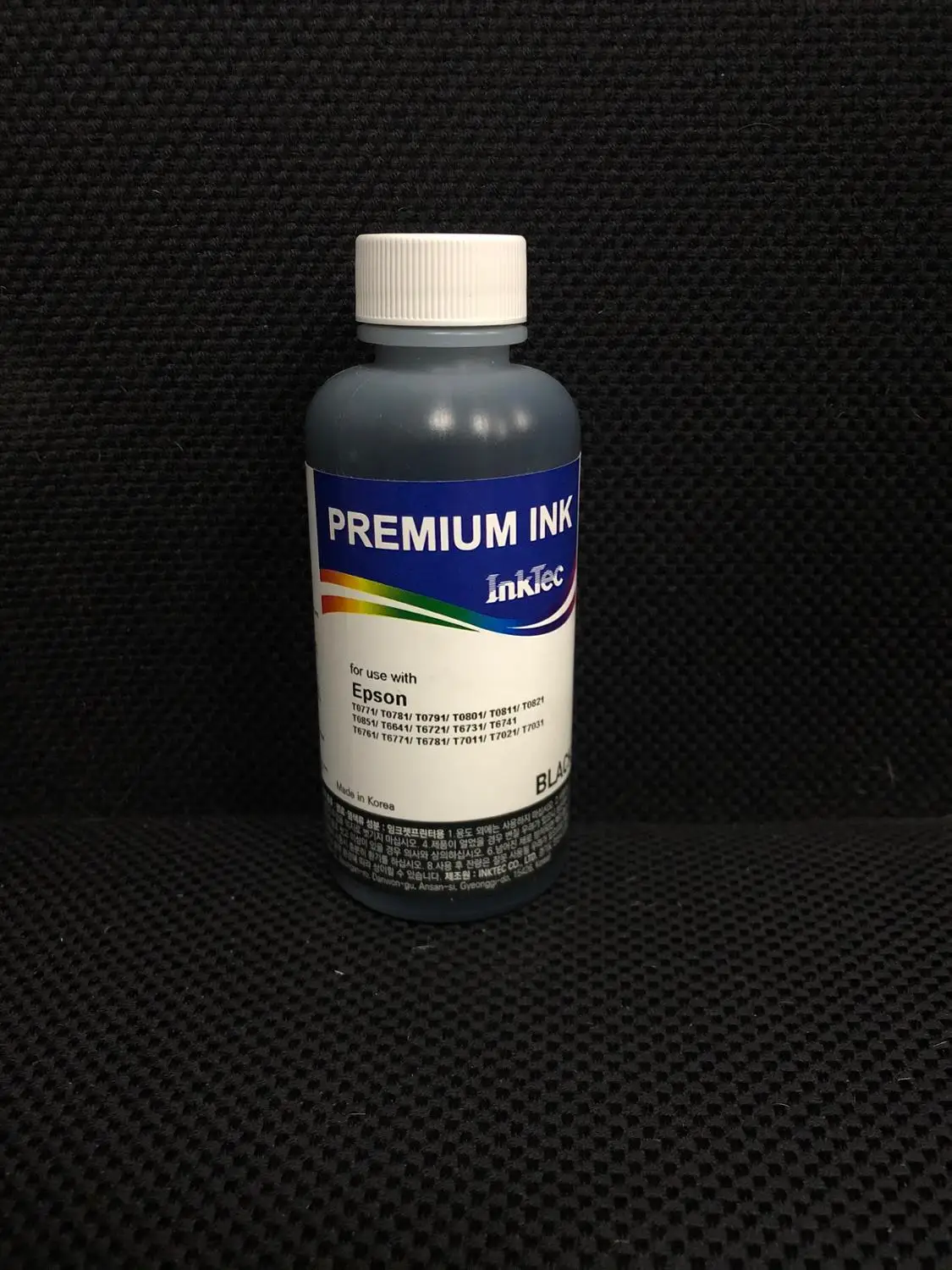 Чернила 100мл INKTEC PREMIUM(Made in Korea) E0010(T0821-T0826) для EPSON R270\R290\T50\P50\L850\L800\L805
