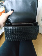 Bandolera de cuero para mujer, diseño de marca de lujo, 100%, tejido de piel de oveja, alta gama, gran capacidad, 2021