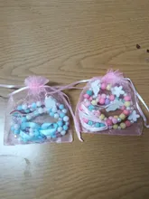 Pulsera de madera con perlas de imitación Multicolor de 12 estilos para niños, pulsera de moda para niñas, proveedor de decoración de joyería