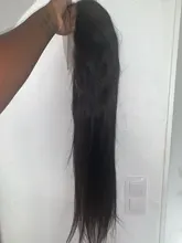 Pelucas de cabello humano con encaje Frontal para mujer Peluca de cabello humano recto de 13x4, cabello Remy malasio 150%, 5x5 con cierre, pelucas frontales de 30 pulgadas