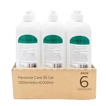 

Hydroalcoholic hand Gel with Aloe Vera 6x1000ml 70% Alcohol guaranteed, Total 6 litres hydrogel
