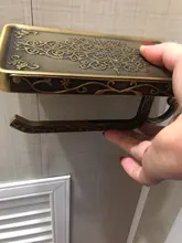 Toilet-Paper-Holder Shelf Towel-Rack Tissue-Box Bathroom Rozin with Zinc-Alloy