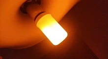Flame-Bulb Led-Light Fire-E14-Lamp Flickering Led E27 110v-220v 9W 5W 7W 3W for Dynamic