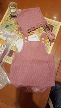 Conjunto de 2 uds. De ropa de punto para bebé, Pelele de algodón con botón en la entrepierna, mono de una pieza + sombreros para niño pequeño, trajes para niño y niña