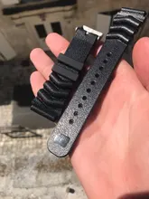 Correa de silicona deportiva para hombre, banda de reloj de goma impermeable de 18mm, 20mm y 22mm, accesorios de reloj para Seiko