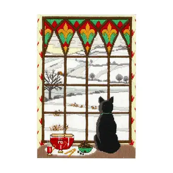 

"Embroidery kit", "floss embroidery kit", "cross stitch", "counted cross", "Anchor"