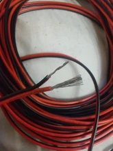 Extension-Cord Led-Cable Electrical-Wire Copper Life-Power Black 22-Awg-Tinned Insulated