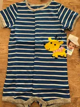 Jumpsuit Rompers Short-Sleeve Body-Overalls Baby Cotton Summer Brand for 0-24M Menino