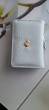 Monedero de Color caramelo a la moda para mujer, Cartera de cuero de Color liso Vintage corta con broche de corazón, tarjetero para chicas