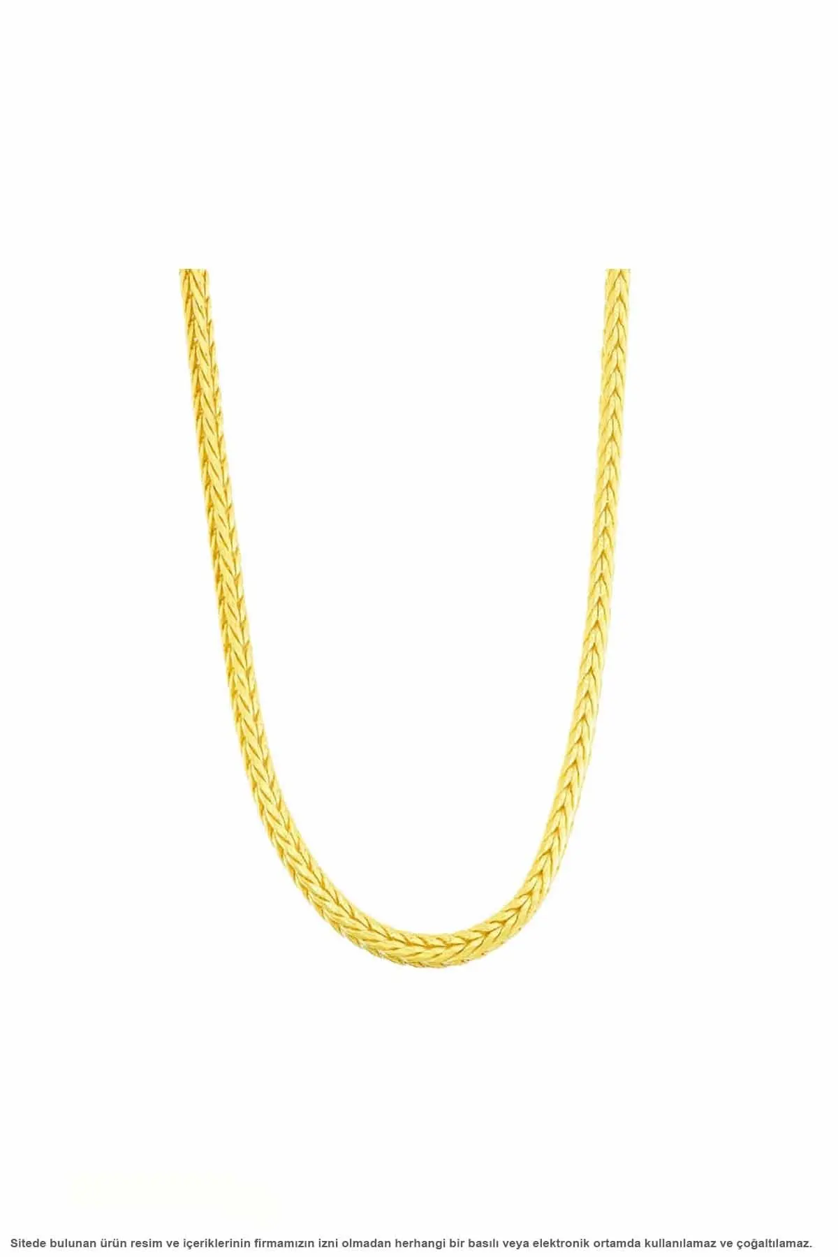 

Fox Tail Gold Rose Plated Silver Chain Necklace Valentine's Gift 925 Sterling Silver