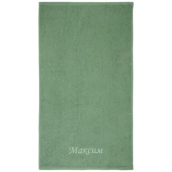 

Terry towel 50x90 cm "Maxim", 100% cotton, Green