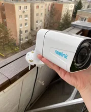 Reolink-cámara wifi de 5MP Bullet, dispositivo con Zoom óptico 4x de 2,4G/5G, micrófono incorporado, ranura para tarjeta SD, visión nocturna, para uso en interiores y exteriores, RLC-511W