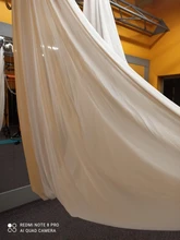 Elástico 5 metros 2017 hamaca aérea para Yoga de vuelo y balanceo último multifunción Anti-gravedad cinturón de Yoga para entrenamiento de yoga Yoga cinturón