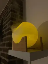 Fogger Air-Humidifier Pond-Atomizer Ultrasonic-Mist-Maker Water-Fountain 24V 12 LED ELOOLE