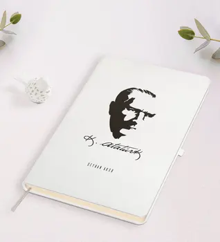 

Personalized Ataturk Themed White Notebook-23