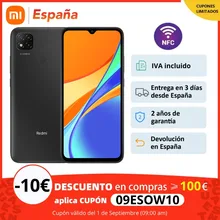 Versión global Xiaomi Redmi 9C RAM 2GB 32GB Octa Core 6.53" 5000mAh 13MP [Teléfono Móvil Versión Global]