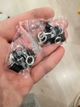 Adaptador de enchufe de Panel hembra, 2/5/10 Uds., 2,1 5,5 x/5,5x2,5mm, fuente de alimentación de toma de CC, Conector de montura de Panel, 2 terminales tipo DC