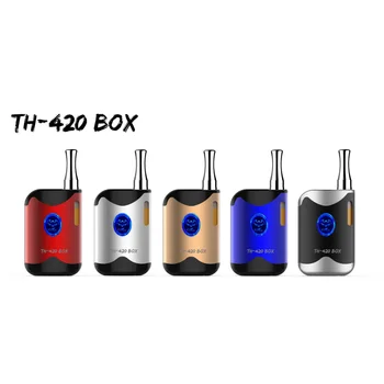 

Mini Vape TH-420 I MOD box vape kit CBD Atomizer Shisha 650mah Mod Pen vapor Starter Kit Hookah Vaporizer Tobacco e-cigarette