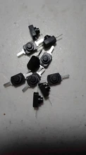 10pcs DC 30V 1A Black On Off Mini Push Button Switch for Electric Torch