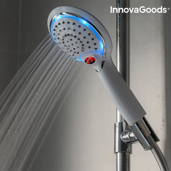 InnovaGoods светодиодный душ с датчиком температуры