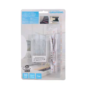 

Strip 30 1m LED IP20 Warm White Color Grundig