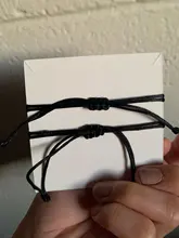 Pulseras de corazón infinito para madre e hija, pulsera de cuerda ajustable, joyería de moda para mujer y niña, envío directo