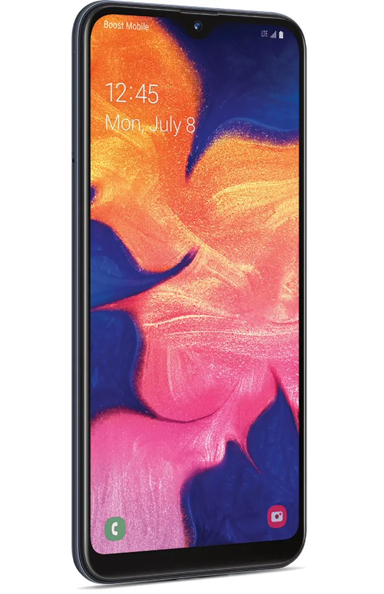 Samsung Galaxy A10 A105F-DS, 4G LTE, 6,2 дюймов, 2 Гб ОЗУ, 32 Гб ПЗУ, четыре ядра, Android 9,0, МП камера, две sim-карты