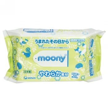 

Влажные салфетки Moony Трехслойные сменный блок 80 шт. (c8b4d83f-a755-11e6-80dd-00155d000405)