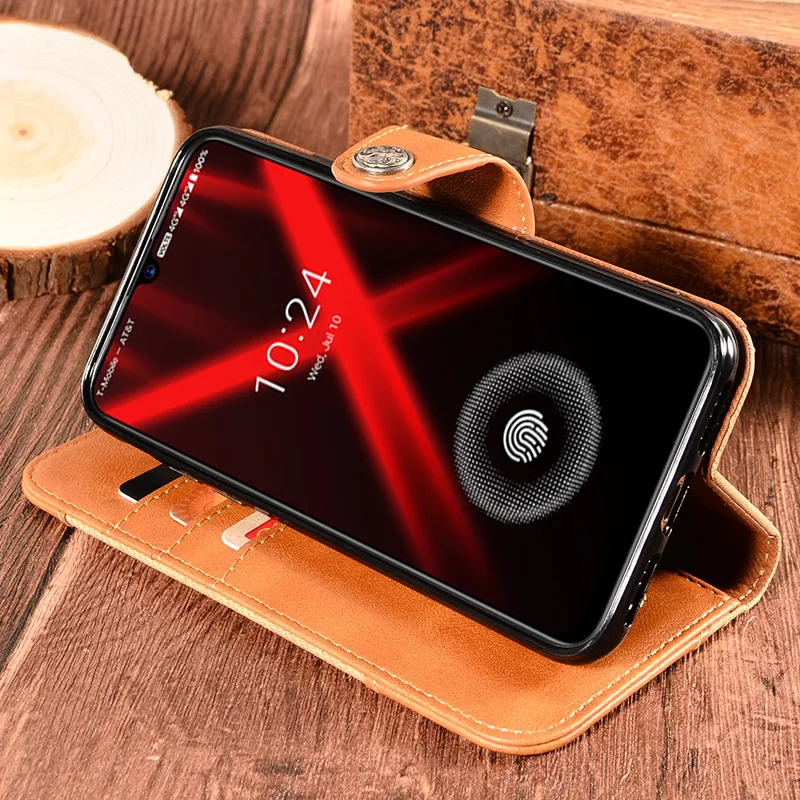 Кожаный чехол для Umidigi X, чехол-книжка, роскошный чехол-кошелек, кожаный флип-чехол Umidigi X, противоударный чехол 360