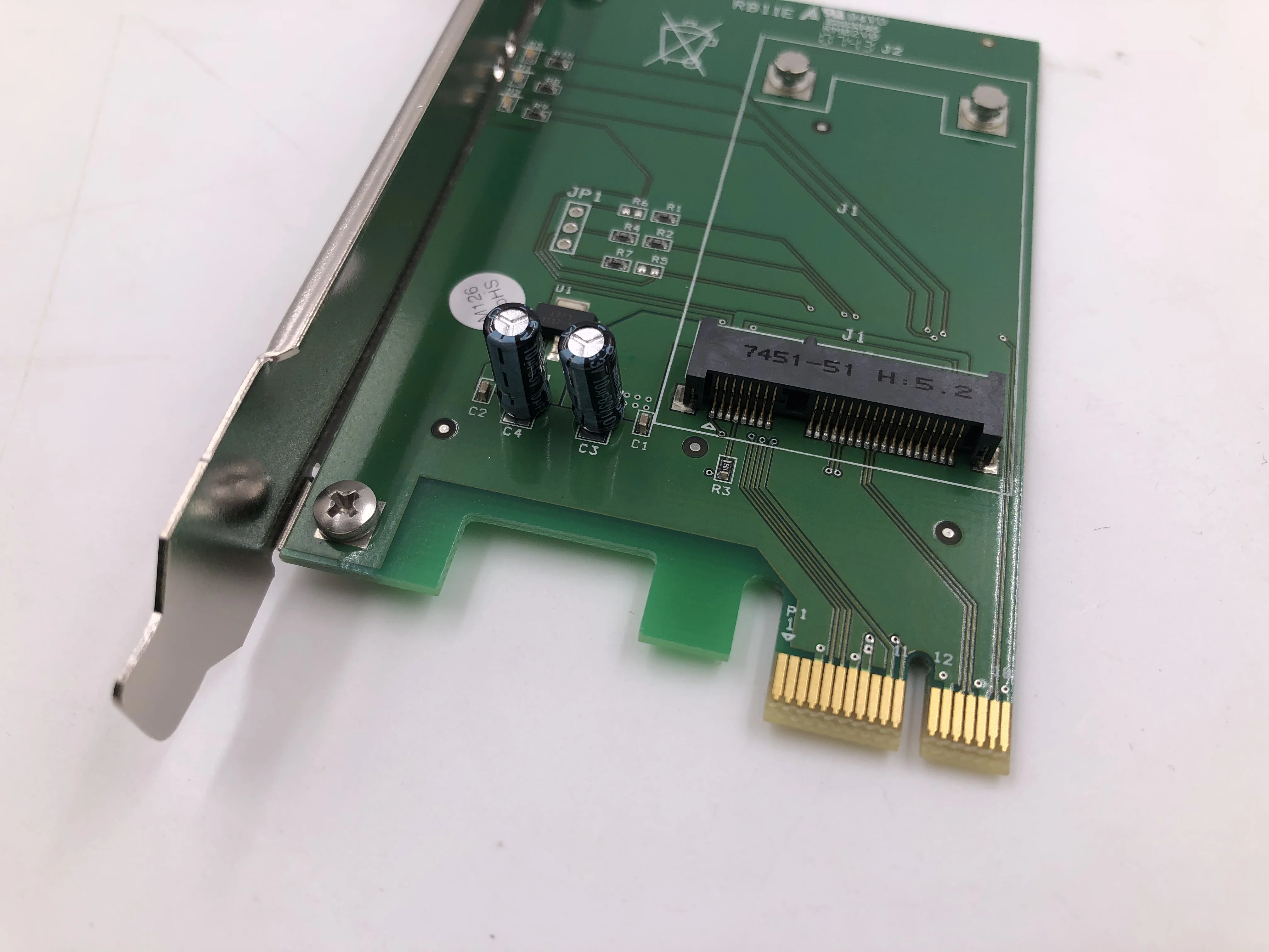MikroTik RouterBOARD RB11e адаптер mPCIe do PCIe| |