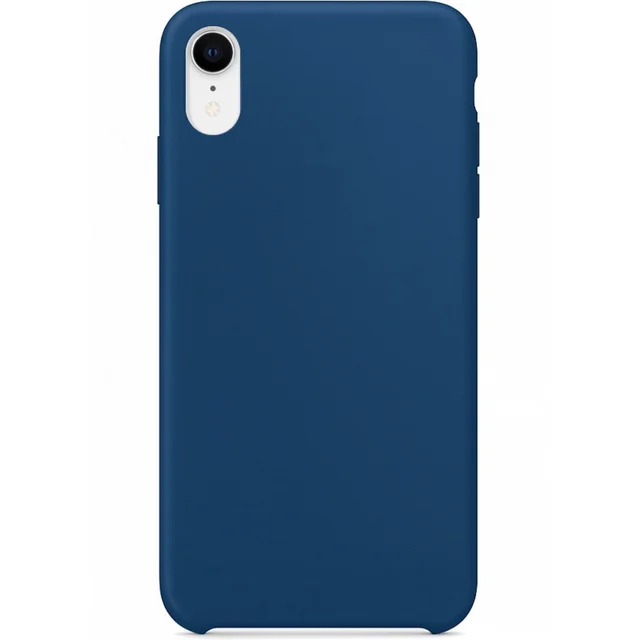Silicon case for 5/5S/6/7/8/X/xs/xr/11/11pro12/12pro/12 Pro Max Blue One
