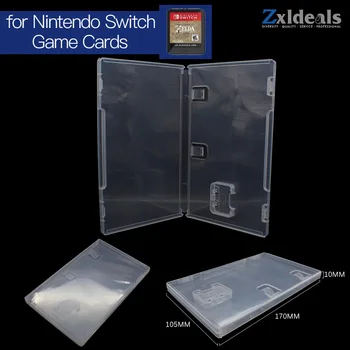 

Replacement Case for Nintendo Switch Game Cart Spare Clear Cartridge Game Box
