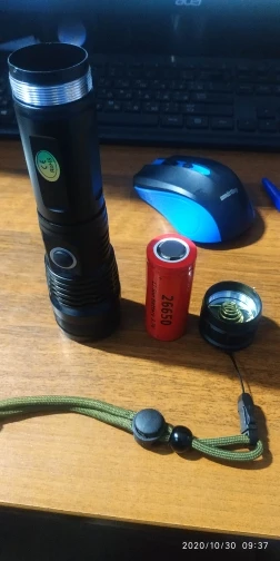 Powerful Tactical Flashlight - Super Zoom photo review