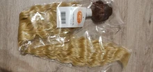 Ídolo de moda suelta el pelo de la onda profunda mechones extensiones de cabello Ombre mechones 28-32 pulgadas 120g Super largo pelo sintético del pelo rizado del pelo de la onda