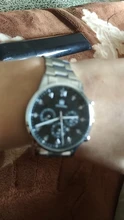 Reloj de pulsera de acero inoxidable para hombre, cronógrafo de cuarzo, estilo militar, informal, de negocios, a la moda, de lujo