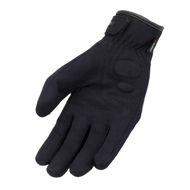 Gants moto d'hiver Unik C-39-Polartec, noir. Imperméable à l'eau