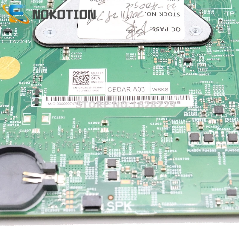 astounding NOKOTION For Dell Inspiron 3542 laptop motherboard 13269-1 FX3MC CN-0NG8CD 0NG8CD NG8CD I3-4005U CP