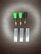 HYTOOS diamante uñas taladro Rotary Burr cutícula limpio cortadores para manicura accesorios de taladro clavo herramienta de belleza Mills-BM0509D